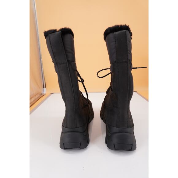 Timberland Jenness Pull-On Waterproof Snow Boot size 8 Black Women New Faux Fur - Picture 2 of 10